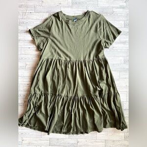 Olive Green Dress from Old Navy